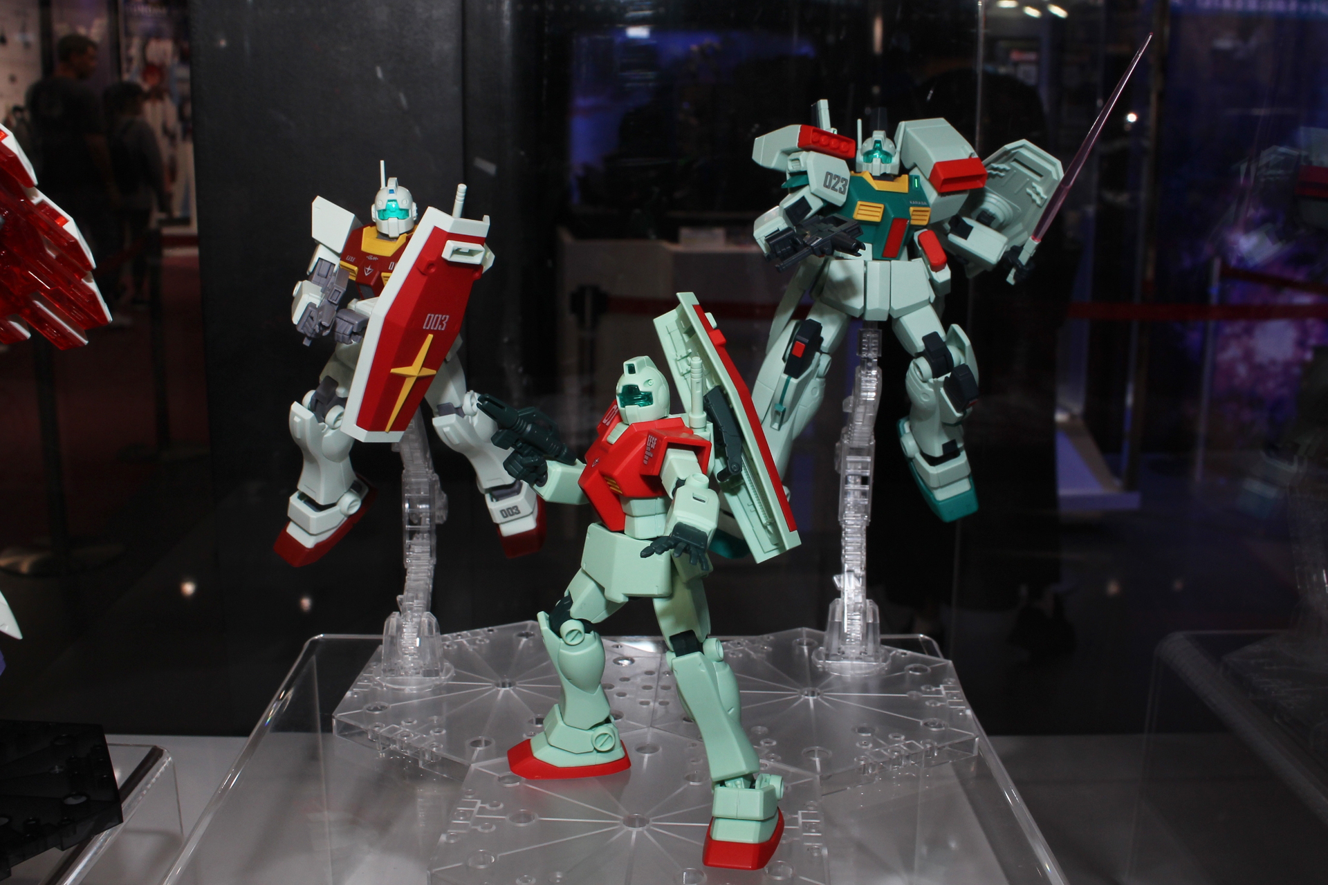 「HG 1/144 ガンダムベース限定 ジム/ジムII/ジムIII セット」。6月10日発売。価格は4,730円（税込）。ガンダムベース販売商品