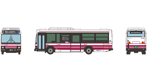 「小田急バスいすゞ エルガミオ2KG-LR290J4」
