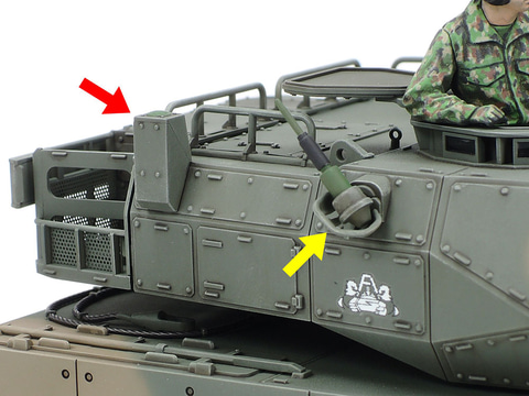 陸自　戦闘セット タミヤ「1/35 陸上自衛隊 16式機動戦闘車C5（ウインチ装置付