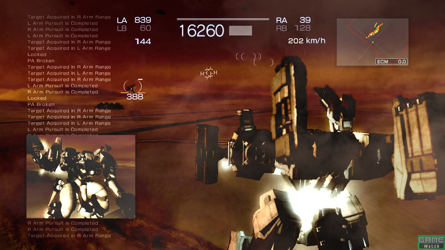 「アーマード・コア4」はPS3版が2006年12月、Xbox 360版が2007年3月に発売された。価格は8,190円