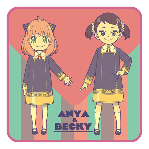 SPY×FAMILY」のスタイリッシュなミニタオルガチャが6月中旬発売