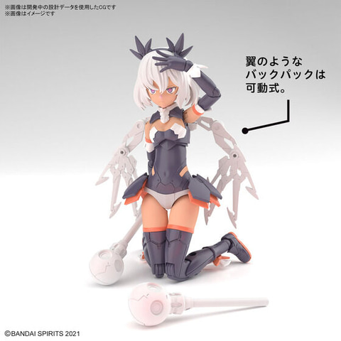 美少女プラモ「30MS」のイルシャナがプレバンにて抽選販売実施