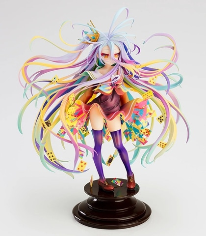 ノーゲーム・ノーライフ」の主人公「白」1/7スケールフィギュアが
