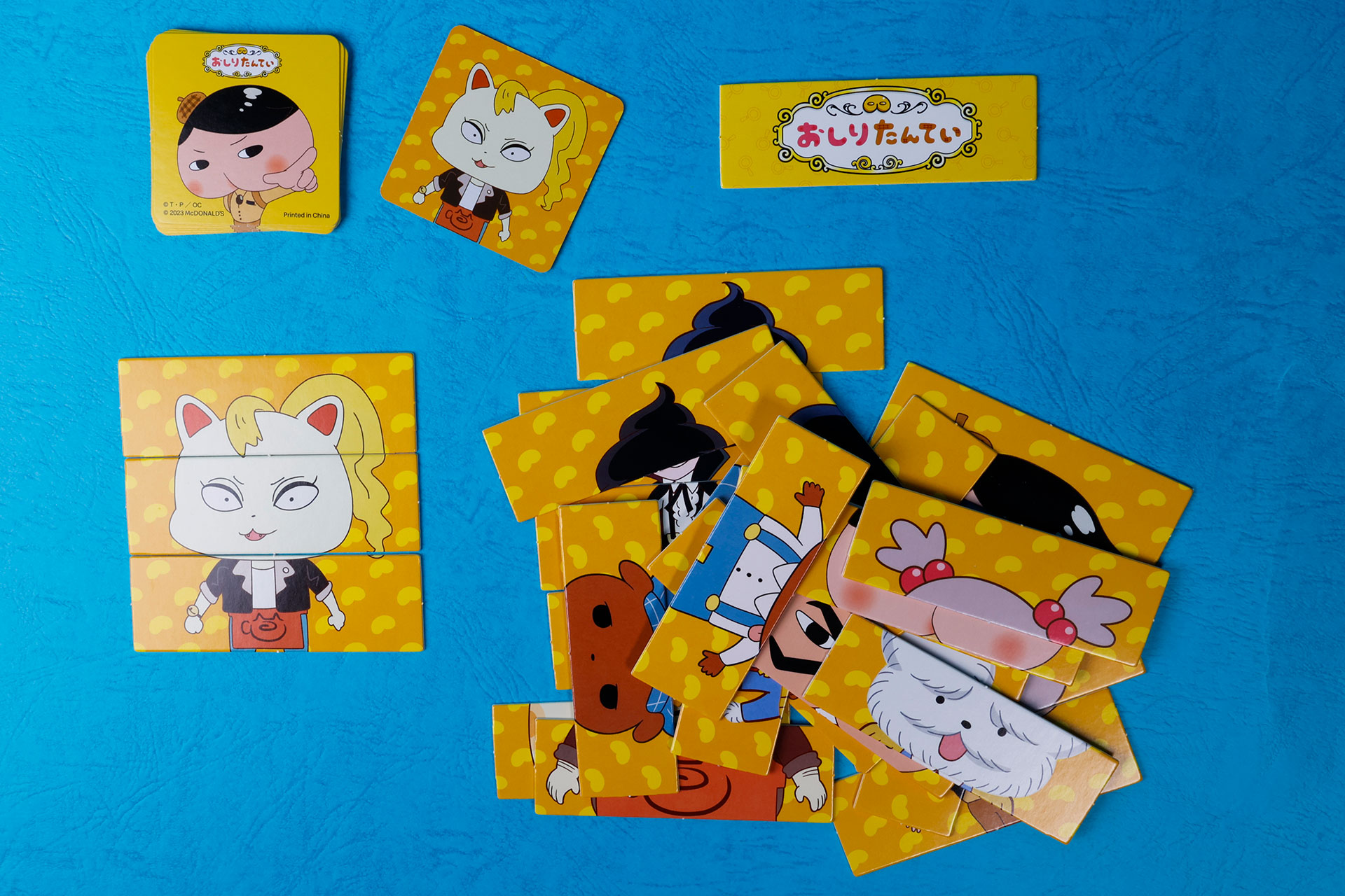 複数のカードの中から、お題のキャラクターを作り上げていこう