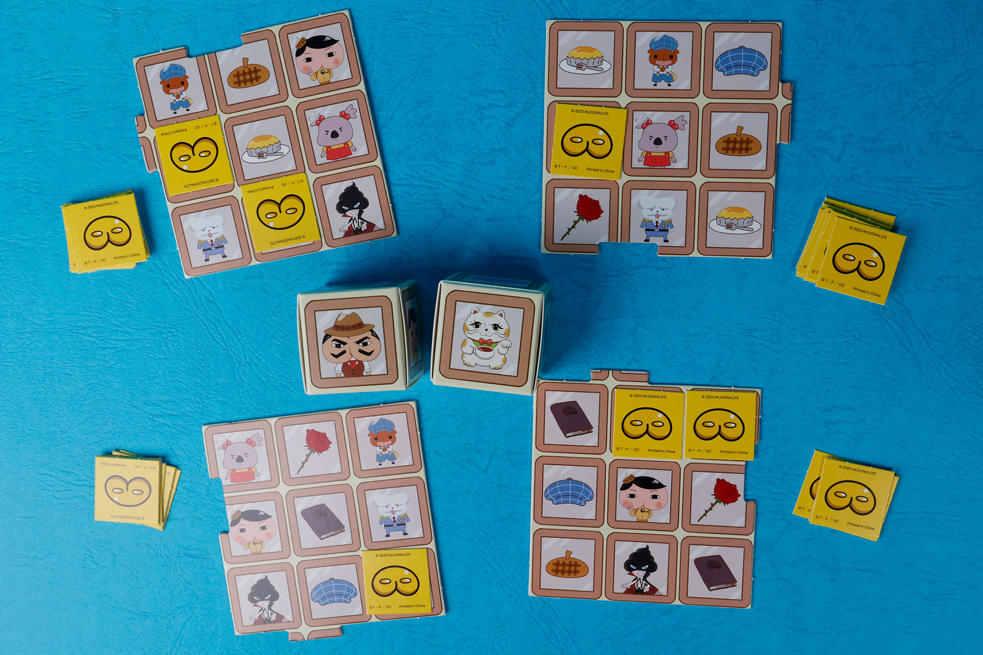 こちらはビンゴゲームをプレイしているところ