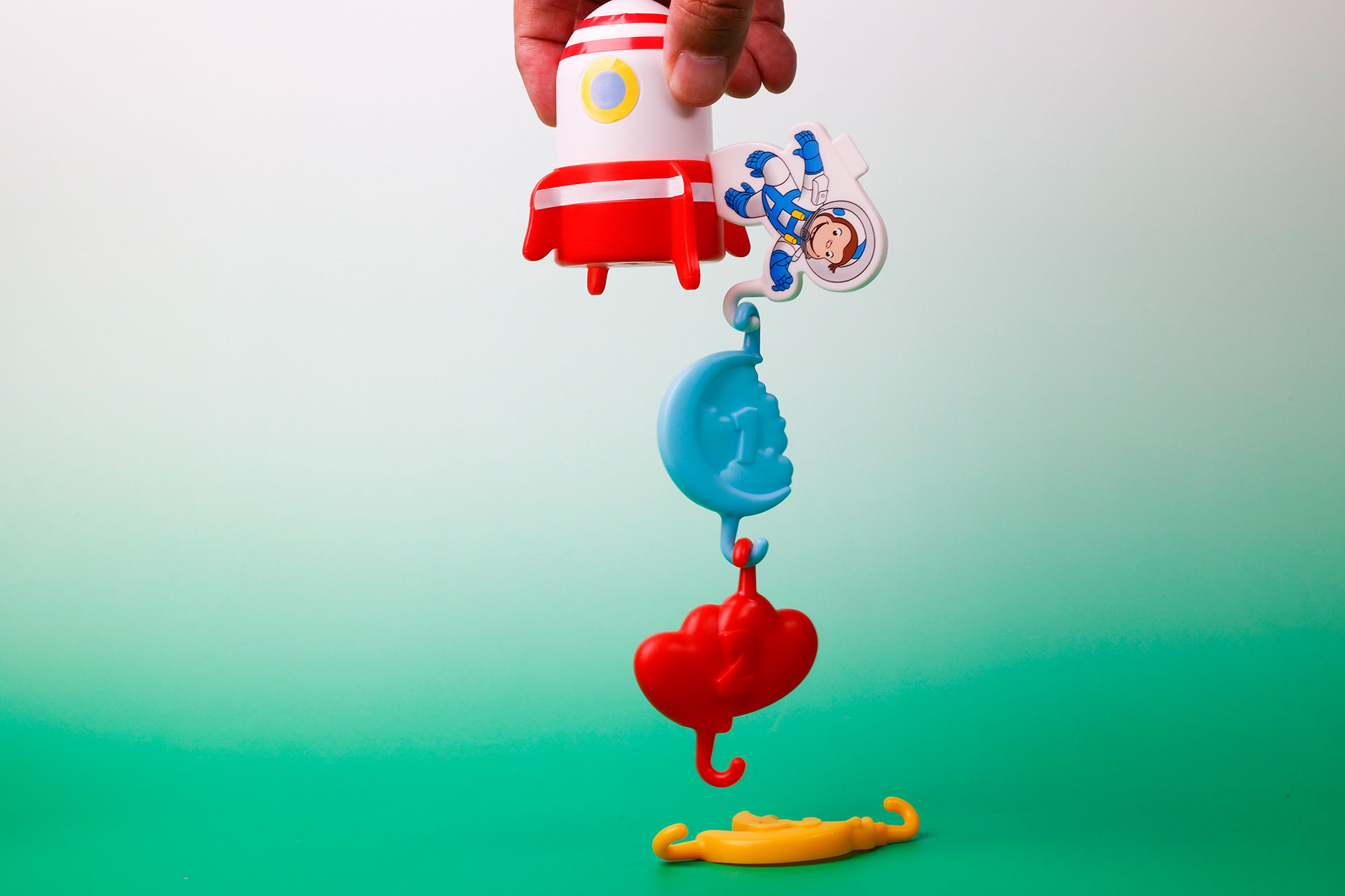 実際にやってみると結構難しいが、数字の順番にアイテムを釣り上げていこう