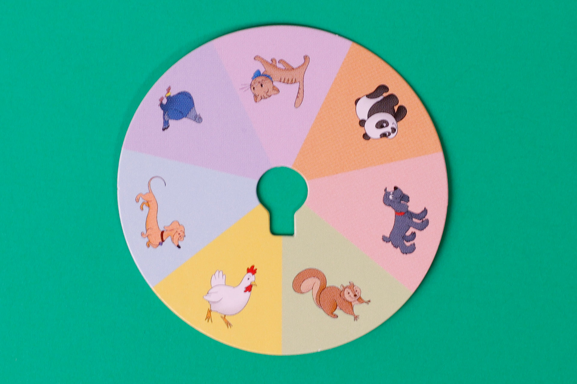 裏表で違った絵柄か書かれているカード