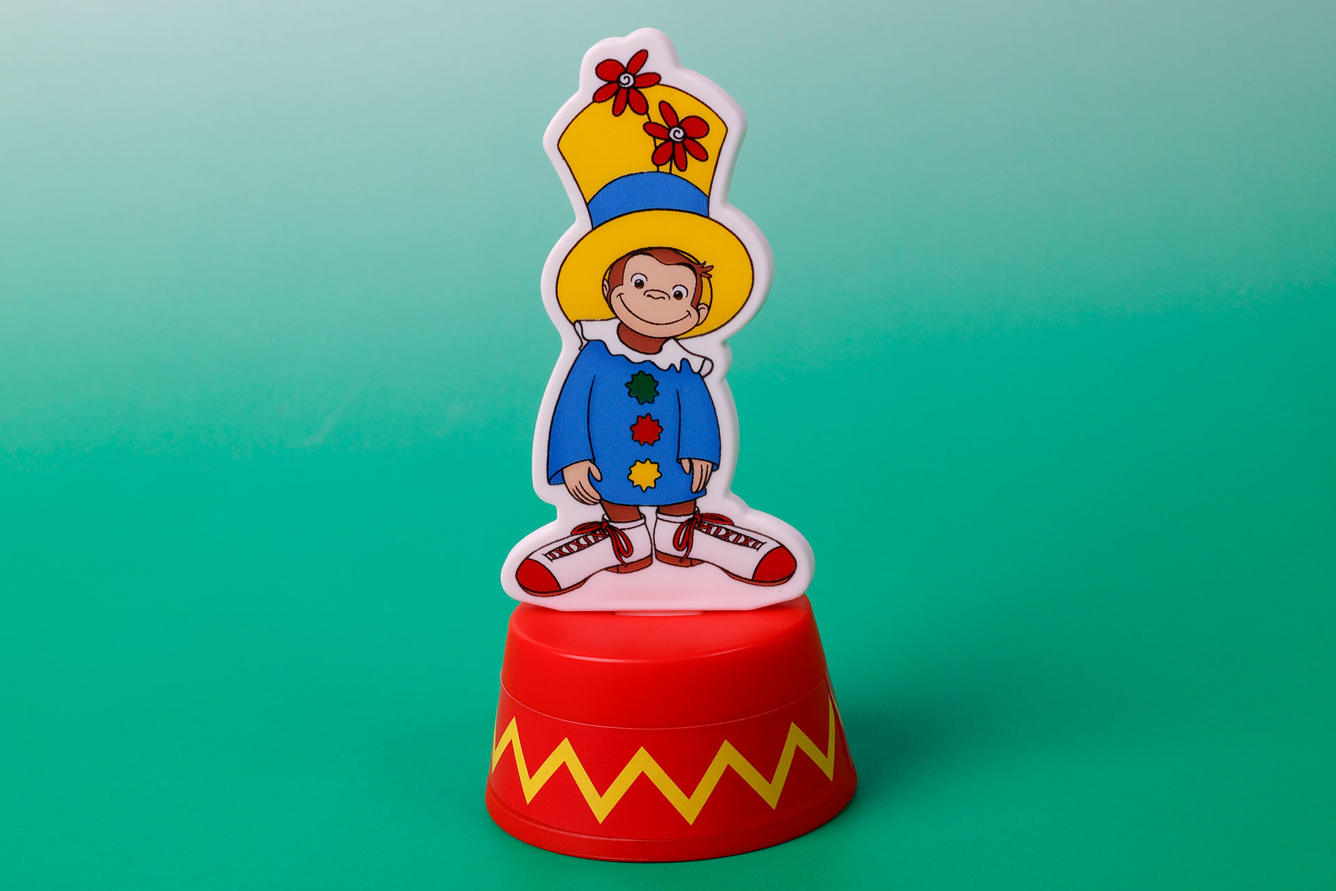 これからショーに出るといったスタイルのジョージ