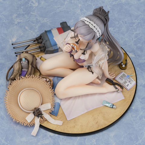 アズールレーン」よりフィギュア「ダンケルク 夏のスュクレVer.」予約