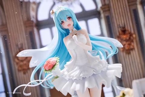 戦艦少女R」より花嫁姿の「クインシー」がフィギュア化。あみあみにて