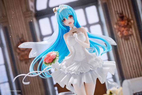 戦艦少女R」より花嫁姿の「クインシー」がフィギュア化。あみあみにて