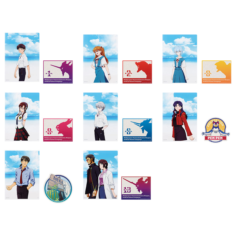 K賞：クリアファイル・ステッカーセット