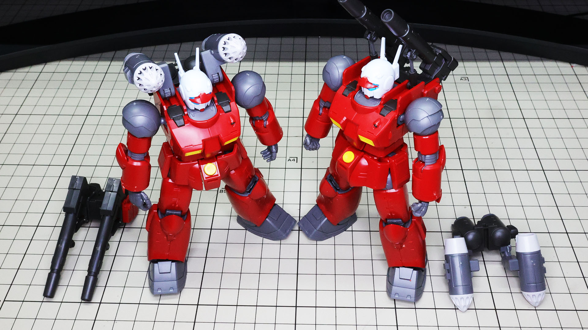 両機で別装備とすることで戦略の幅が広がります