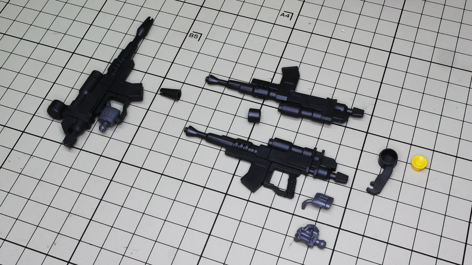 中・長距離用センサーを持つビーム・ライフル（後期型）