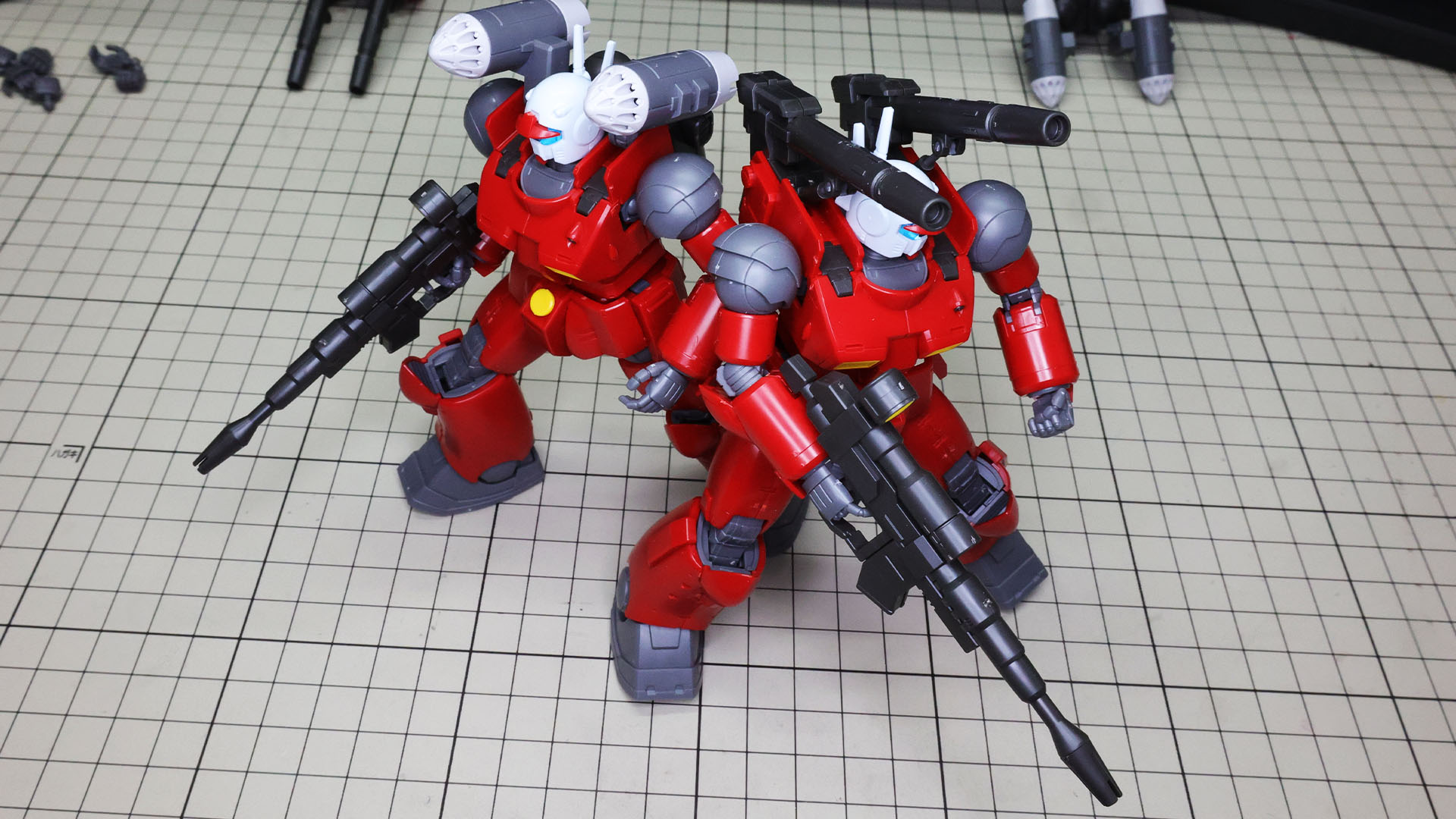 フル装備のガンキャノン出撃！