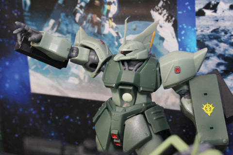 特別企画】【魂ネイションズ撮り下ろし】ザメル砲部隊の「ザクII F2型