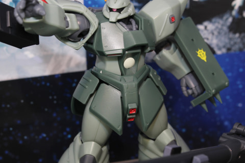 特別企画】【魂ネイションズ撮り下ろし】ザメル砲部隊の「ザクII F2型