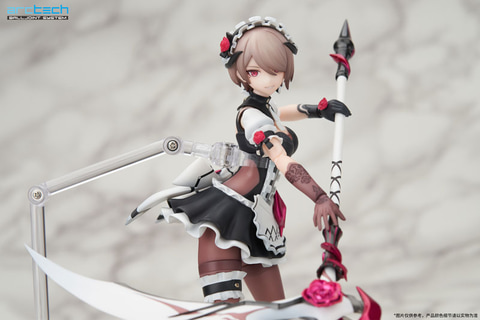 崩壊3rd」より暗黒の薔薇の衣装を纏ったリタがアクションフィギュアで