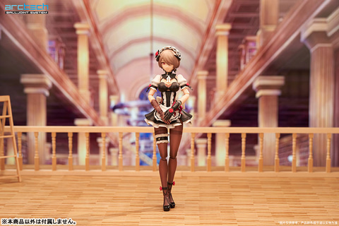 崩壊3rd」より暗黒の薔薇の衣装を纏ったリタがアクションフィギュアで