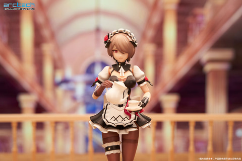 崩壊3rd」より暗黒の薔薇の衣装を纏ったリタがアクションフィギュアで