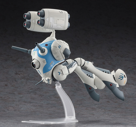 ハセガワ、プラモデル「リガード（大型ミサイルポッド装備型）」の彩色