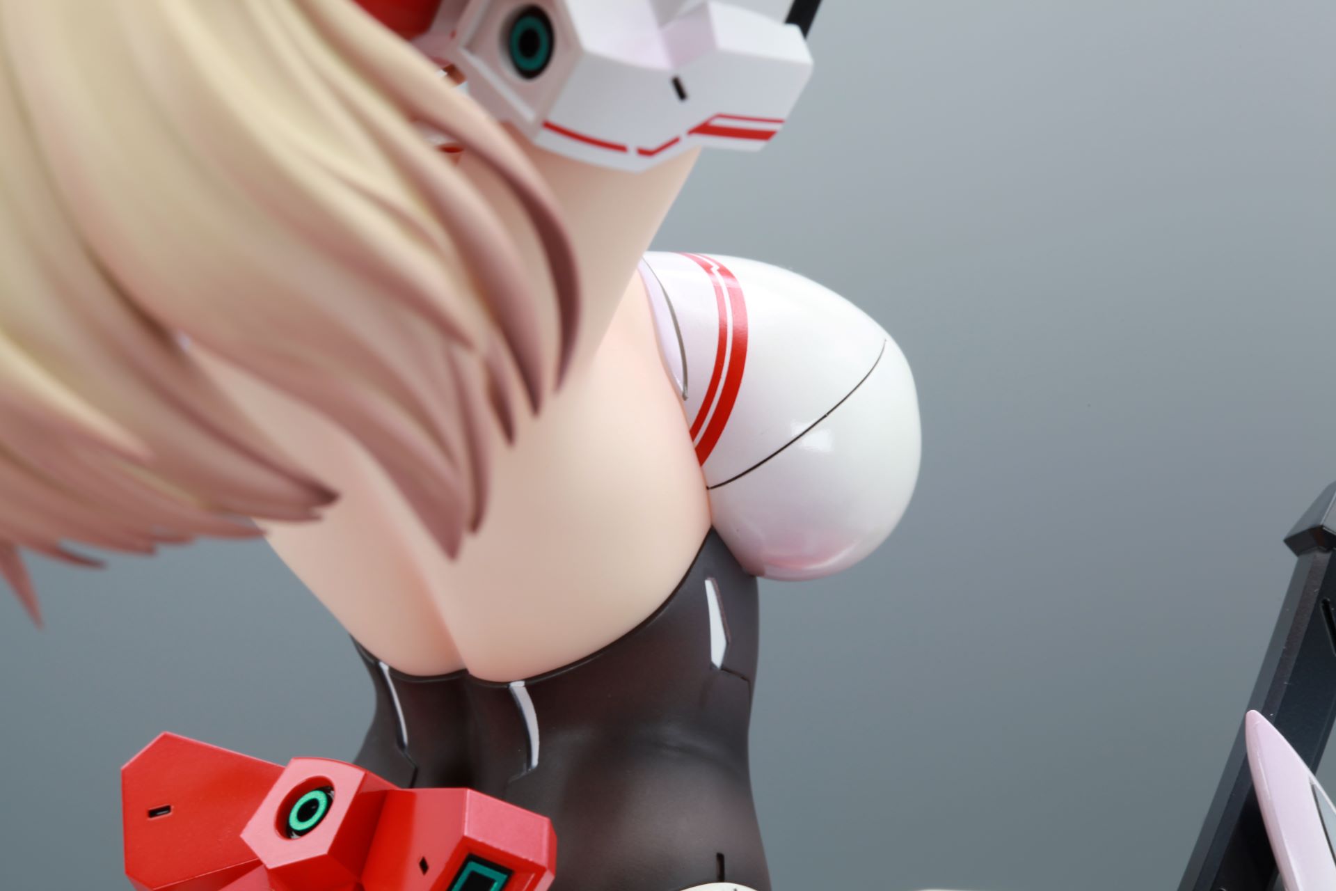 あまりのボリュームのため横からはみ出さんばかりの張り具合