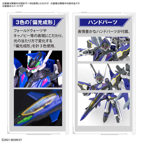 劇場版マクロスΔ 絶対LIVE!!!!!!」よりマックス搭乗機「HG 1/100