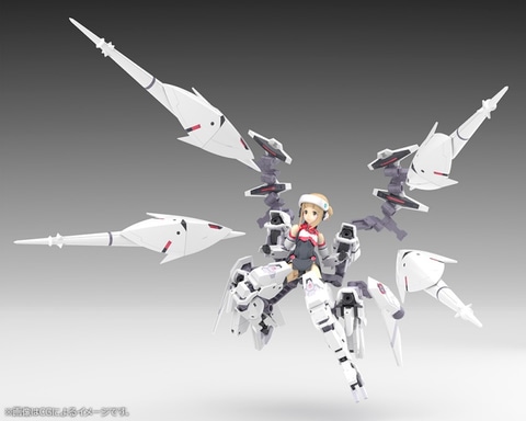 アニメ「アリスギアEX」より高幡のどかが美少女プラモ「メガミ