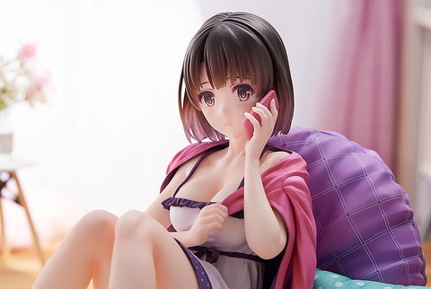 冴えカノ」よりプライベートな時を過ごす加藤 恵をフィギュア化