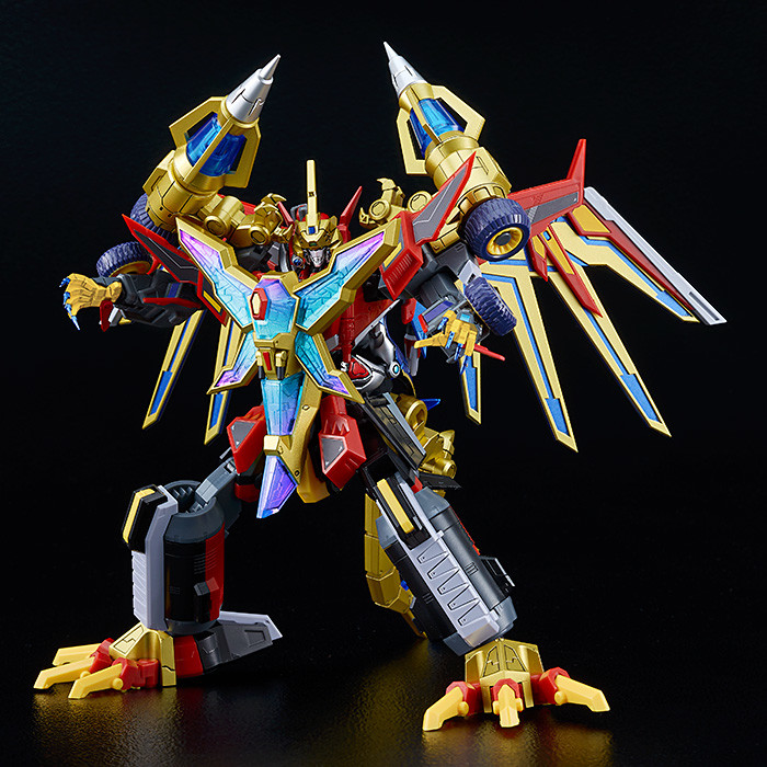 ※付属の専用グリップパーツを使用することで、「MODEROID フルパワーグリッドマン」（別売）にダイナミックキャノンを持たせる事が可能。※付属の武器持ち手（左）を使用する事で、カイゼルグリッドナイトにグリッドマンキャリバーを持たせる事が可能