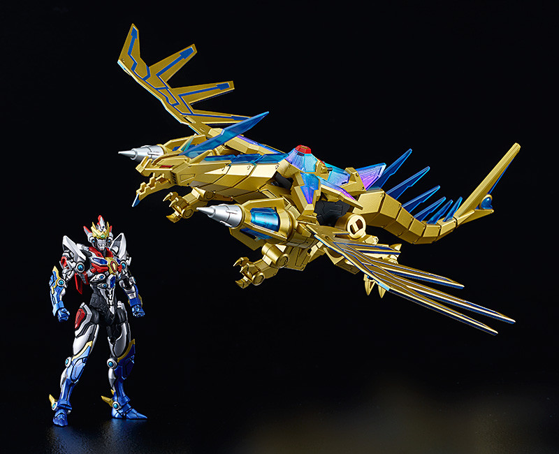 ※付属の専用グリップパーツを使用することで、「MODEROID フルパワーグリッドマン」（別売）にダイナミックキャノンを持たせる事が可能。※付属の武器持ち手（左）を使用する事で、カイゼルグリッドナイトにグリッドマンキャリバーを持たせる事が可能