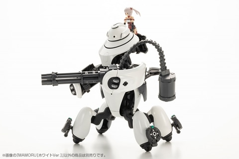 プラモシリーズ「マルットイズ」より「MAMORU」ブラック・ホワイト予約