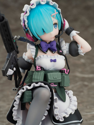 FURYU F:NEX リゼロ レム ラム ミリタリー フィギュア セット F:NEXよりRe:ゼロ『ラム』、『レム』ミリタリー装備フィギュアが