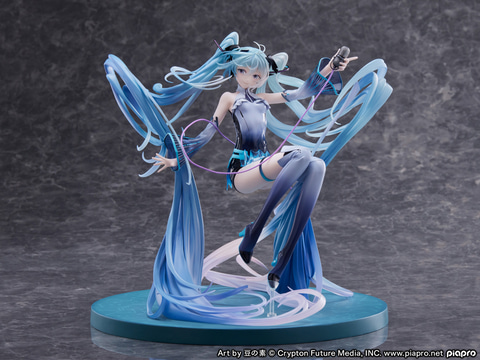 【新品】初音ミク フィギュア 科技魔法ver. 1/7スケール フリュー 豆の素 フリュー、「初音ミク 科技魔法ver. 1/7スケールフィギュア