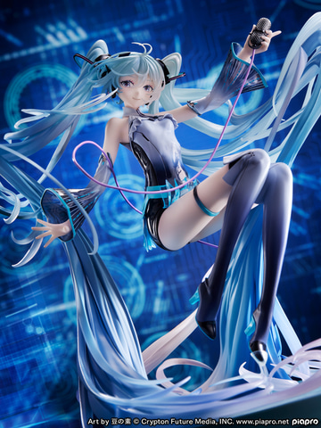 フリュー、「初音ミク 科技魔法ver. 1/7スケールフィギュア」予約開始