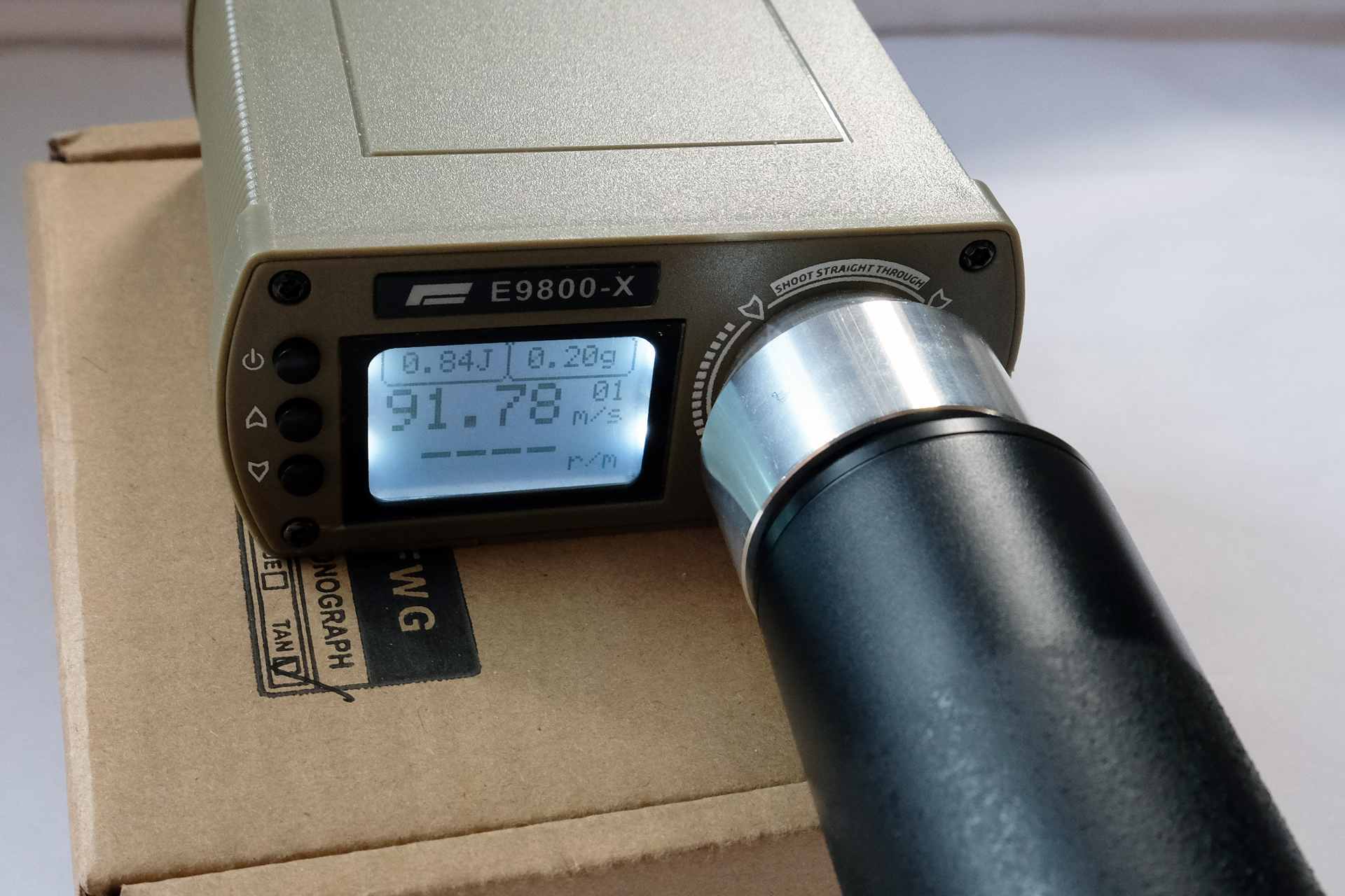 十分な初速が出ている