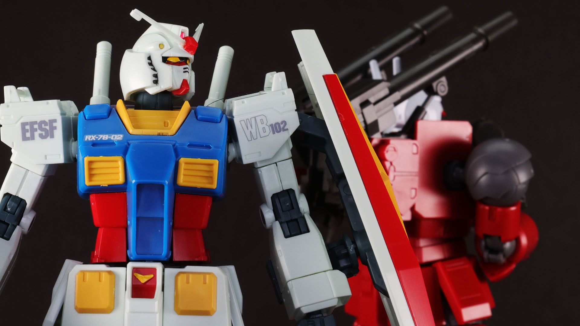 ガンダムは火口へ向かう
