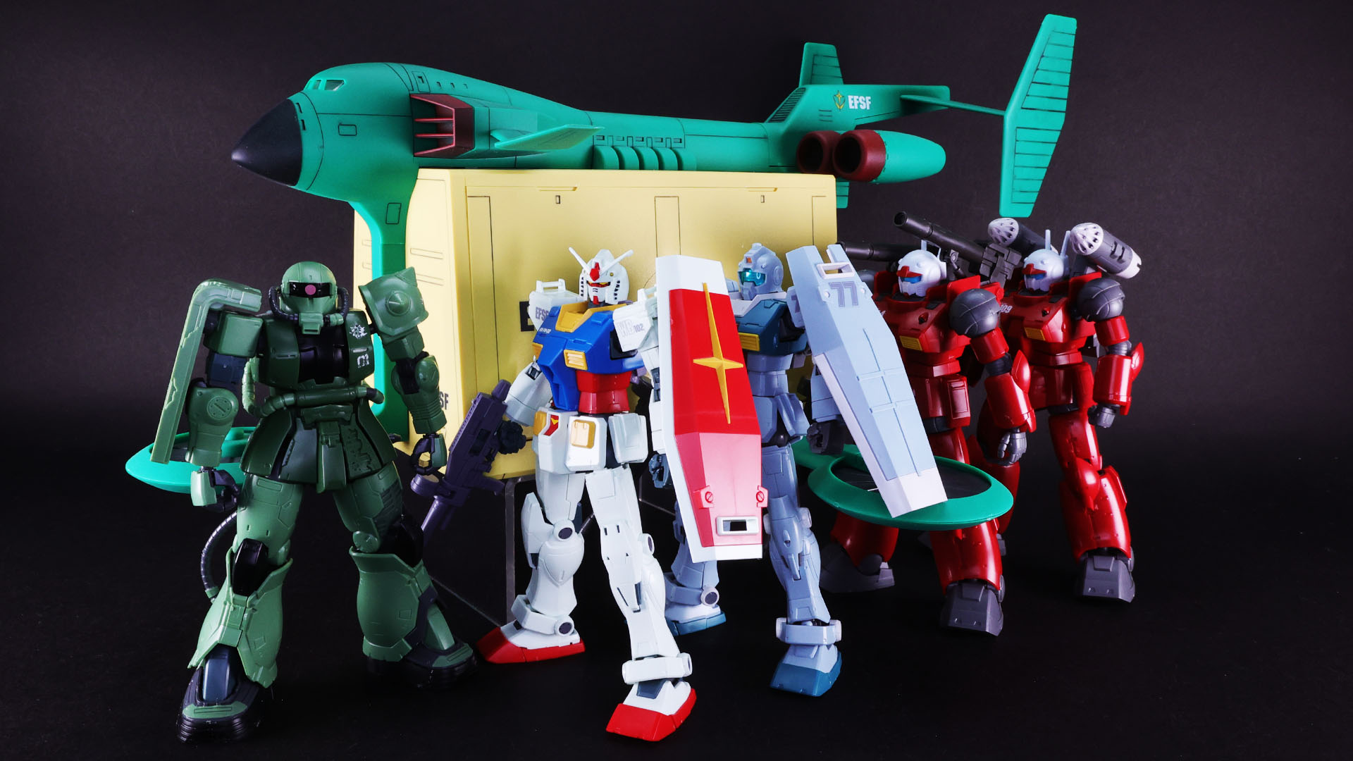 充実度を増す「ククルス・ドアンの島」ガンプラ！
