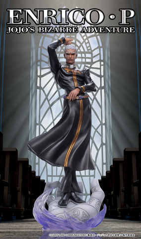新品未開封 超像Art 『ジョジョの奇妙な冒険 ストーンオーシャン』エンリコ・P ジョジョの奇妙な冒険 ストーンオーシャン」超像Artコレクション
