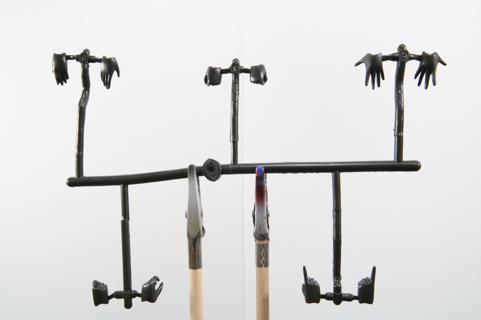 塗装済みパーツは髪パーツと胴体、下半身となっている