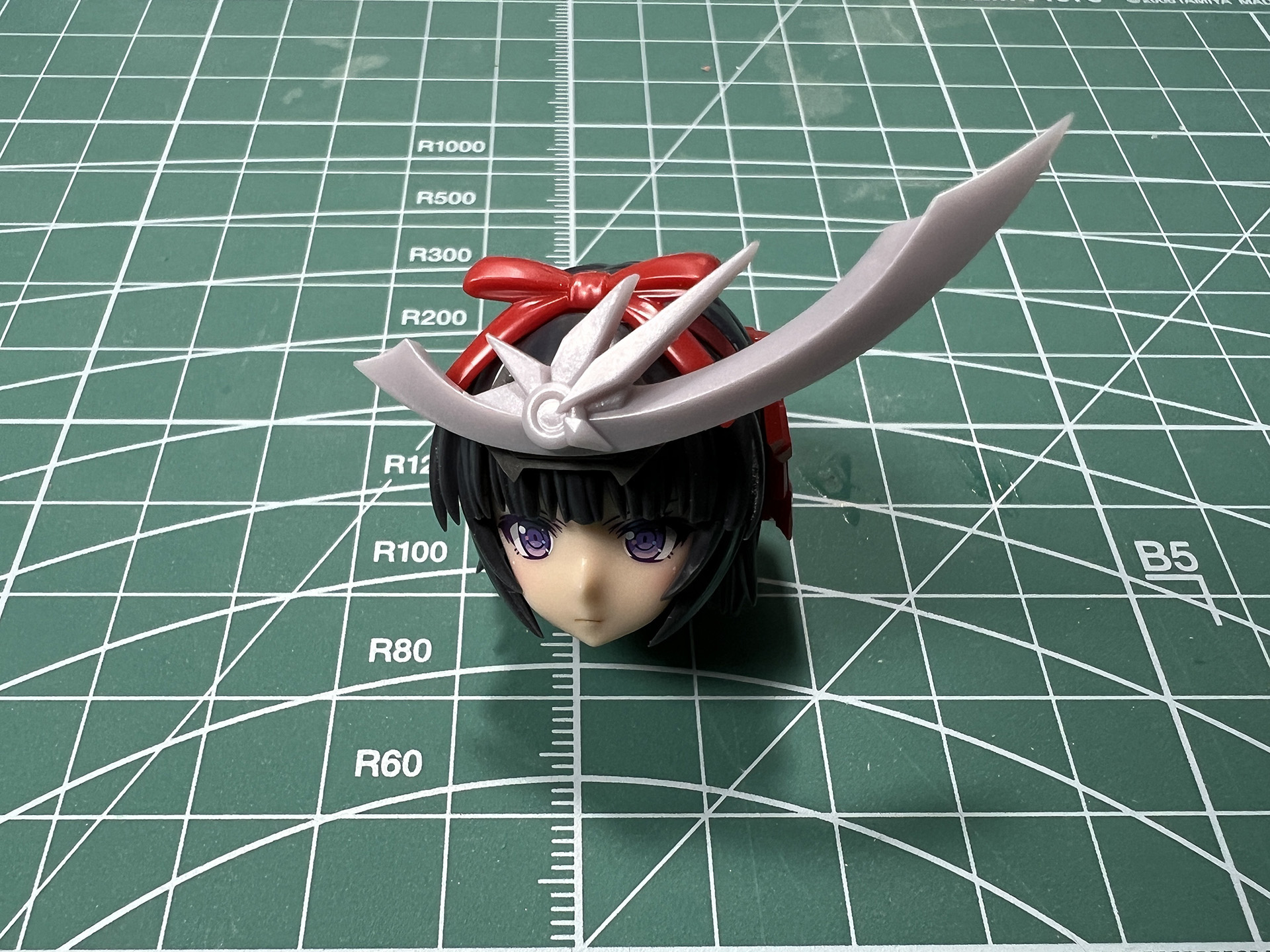 存在感ある兜飾り