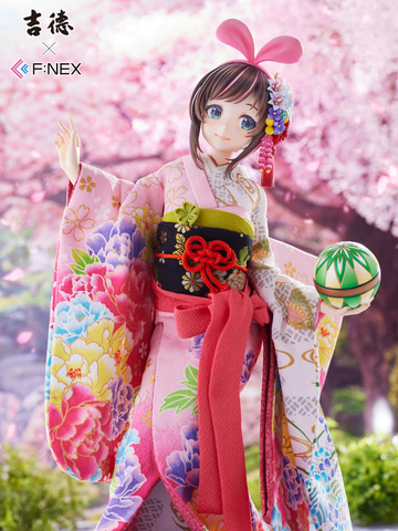 着物を着こなすキズナアイ！ フィギュア「吉徳×F:NEX キズナアイ -日本