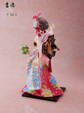 猫キャラクター 着物 フィギュアきせかえ人形 DOLL ニッキ　着物　セキグチ 着物を着こなすキズナアイ！ フィギュア「吉徳×F:NEX キズナアイ -日本