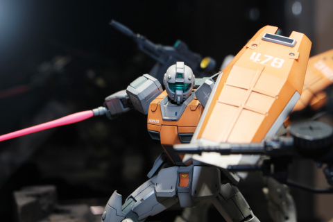 HG1/144ジム飛行試験タイプ　ジオラマ HG1/144ジム飛行試験タイプ ジオラマ