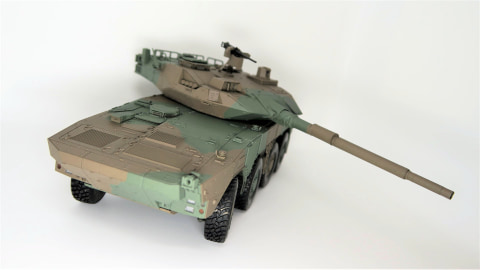 レビュー】タミヤ「16式機動戦闘車C5（ウインチ装置付）」レビュー
