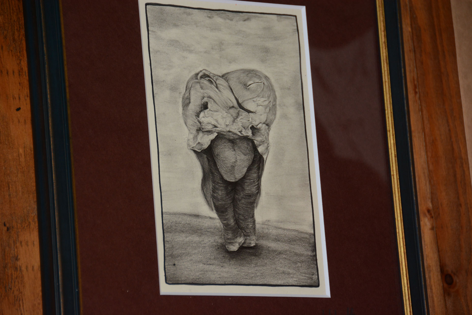 「ドラゴンファンタジー」として出版時の挿絵の原画を貸してもらえている