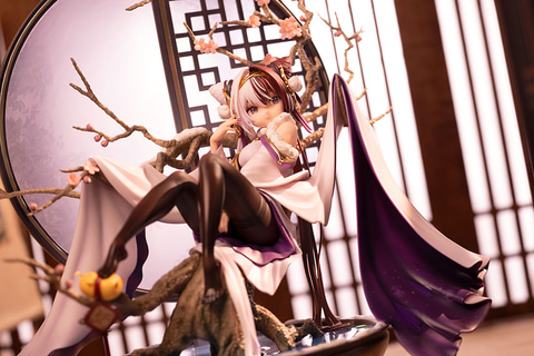 アズールレーン」より軽巡姉妹の肇和と応瑞が春節衣装姿でフィギュア化