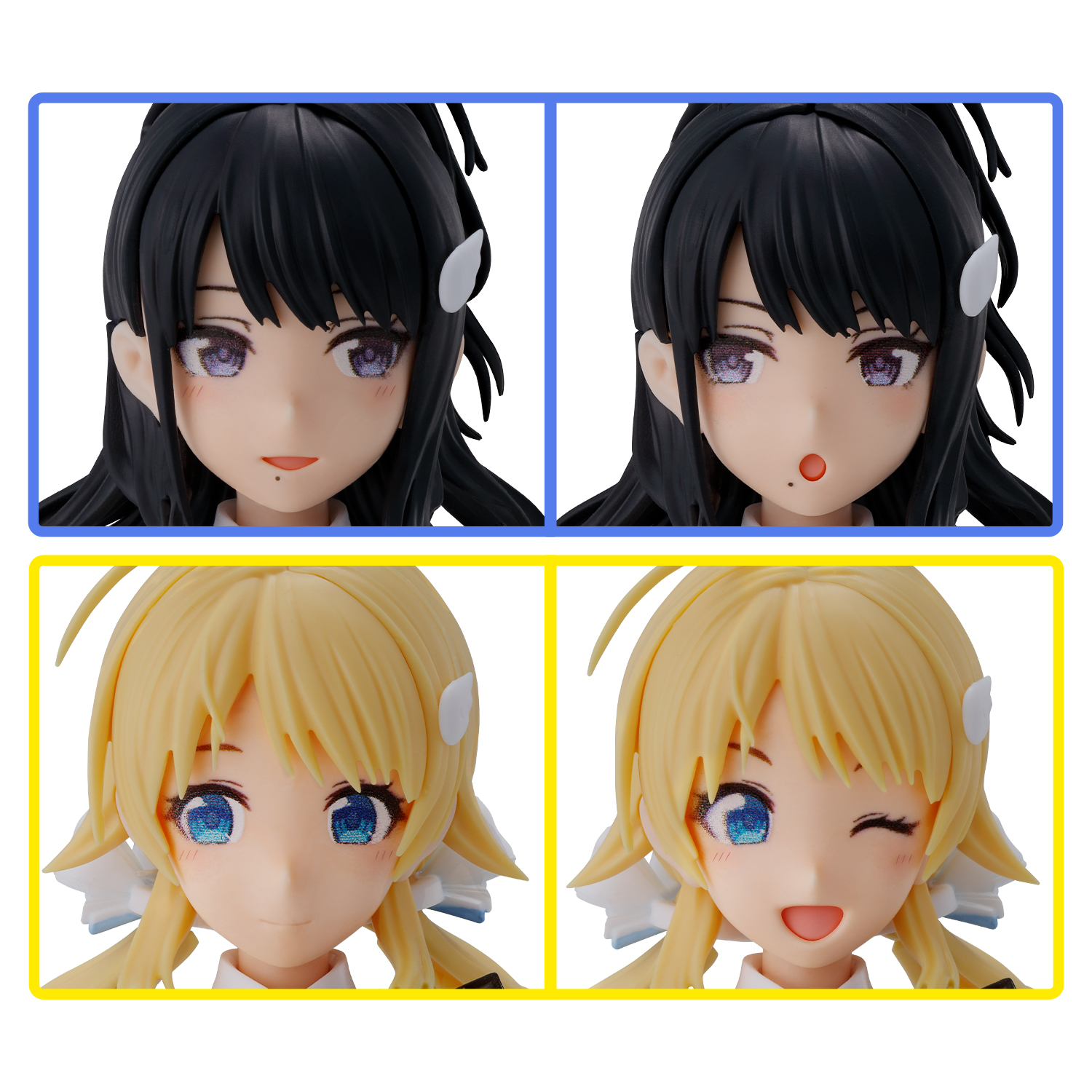 「30MS オプションヘアスタイル&フェイスパーツセット(風野灯織/八宮めぐる)」