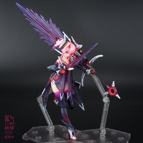 透け衣装のオリジナル美少女フィギュア「異界の魔女 フェイト
