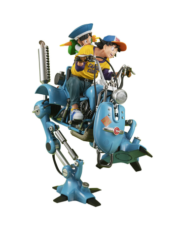 ドラゴンボール 孫悟空＆孫悟飯二足歩行ロボットフィギュア ドラゴンボールZ』二足歩行ロボットに乗る悟空＆悟飯の